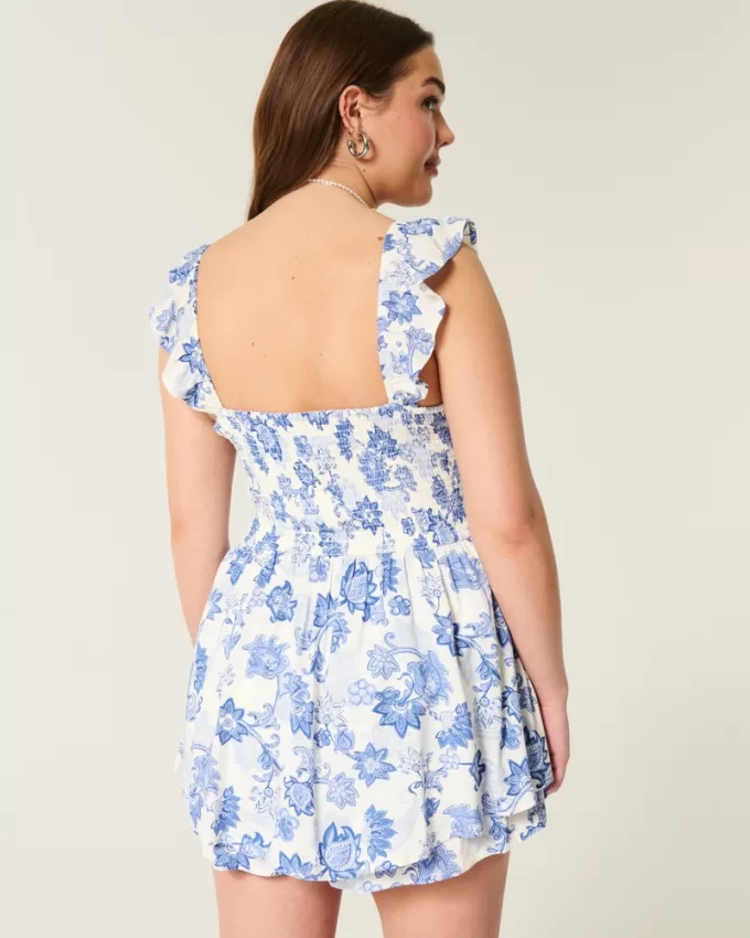 Flutter Sleeve Romper,Flutter Sleeve Romper