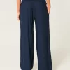 Foldover Waist Super Baggy Pants,Foldover Waist Super Baggy Pants