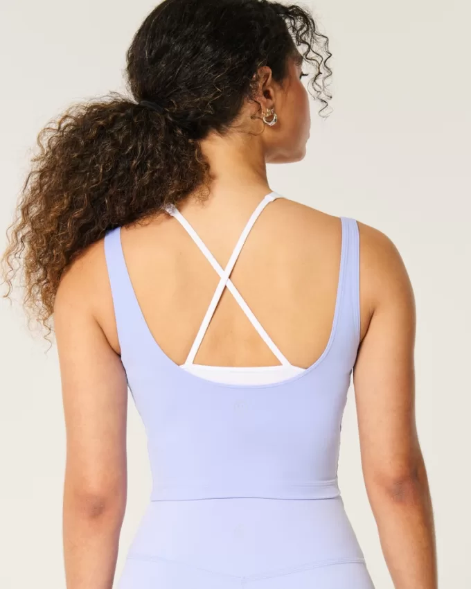 Gilly Hicks Active Boost Layered Plunge Tank,Gilly Hicks Active Boost Layered Plunge Tank