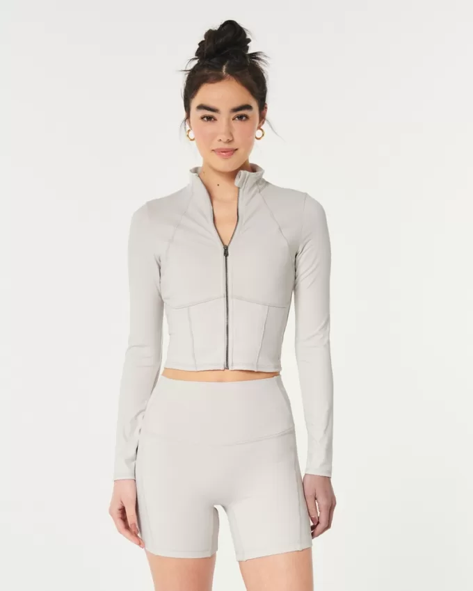 Gilly Hicks Active Boost Zip-Up Jacket,Gilly Hicks Active Boost Zip-Up Jacket