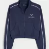 Gilly Hicks Active Cooldown Crop Track Jacket,Gilly Hicks Active Cooldown Crop Track Jacket