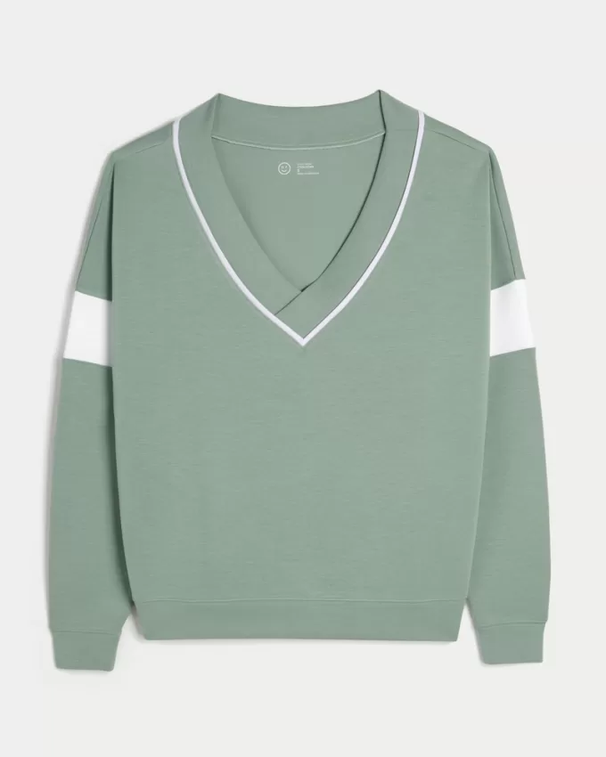 Gilly Hicks Active Cooldown Off-the-Shoulder Top,Gilly Hicks Active Cooldown Off-the-Shoulder Top