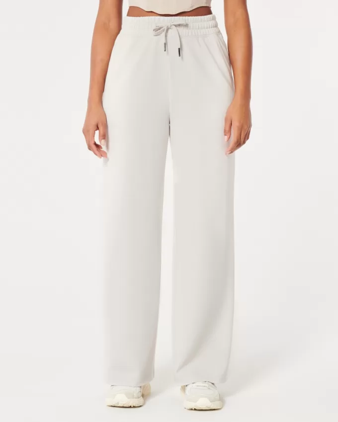 Gilly Hicks Active Cooldown Wide-Leg Pants,Gilly Hicks Active Cooldown Wide-Leg Pants