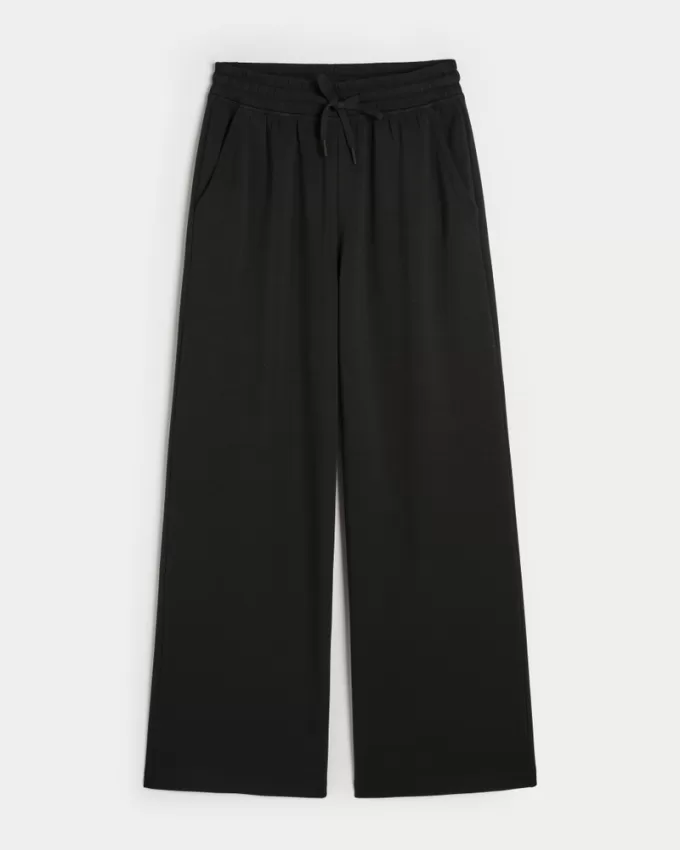 Gilly Hicks Active Cooldown Wide-Leg Pants,Gilly Hicks Active Cooldown Wide-Leg Pants