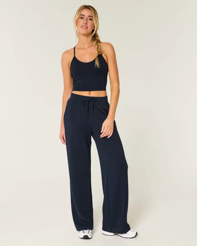 Gilly Hicks Active Cooldown Wide-Leg Pants,Gilly Hicks Active Cooldown Wide-Leg Pants