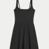 Gilly Hicks Active Cutout Back Skater Dress,Gilly Hicks Active Cutout Back Skater Dress