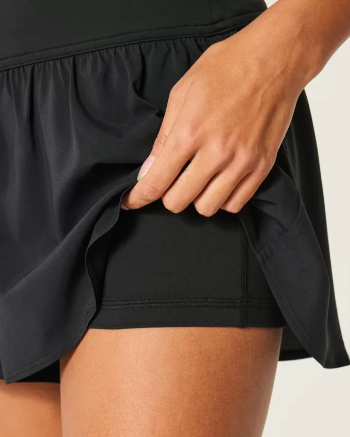 Gilly Hicks Active Lined Flutter Shorts,Gilly Hicks Active Lined Flutter Shorts