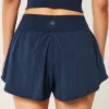Gilly Hicks Active Lined Flutter Shorts,Gilly Hicks Active Lined Flutter Shorts