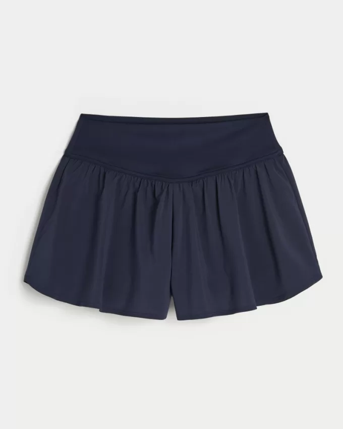 Gilly Hicks Active Lined Flutter Shorts,Gilly Hicks Active Lined Flutter Shorts