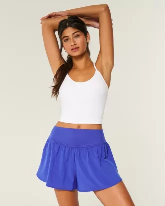 Gilly Hicks Active Lined Flutter Shorts,Gilly Hicks Active Lined Flutter Shorts