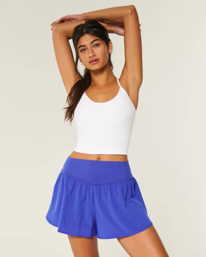Gilly Hicks Active Lined Flutter Shorts,Gilly Hicks Active Lined Flutter Shorts