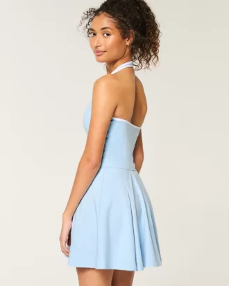 Gilly Hicks Active Pleated Halter Dress,Gilly Hicks Active Pleated Halter Dress