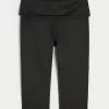 Gilly Hicks Active Recharge Foldover Waist Capri Pants,Gilly Hicks Active Recharge Foldover Waist Capri Pants