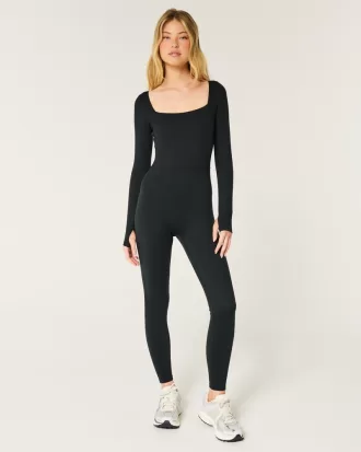 Gilly Hicks Active Recharge Long-Sleeve Onesie,Gilly Hicks Active Recharge Long-Sleeve Onesie