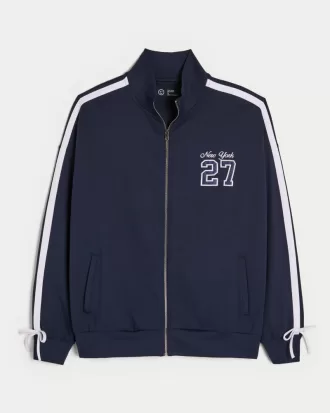 Gilly Hicks Active Recharge New York Graphic Track Jacket,Gilly Hicks Active Recharge New York Graphic Track Jacket