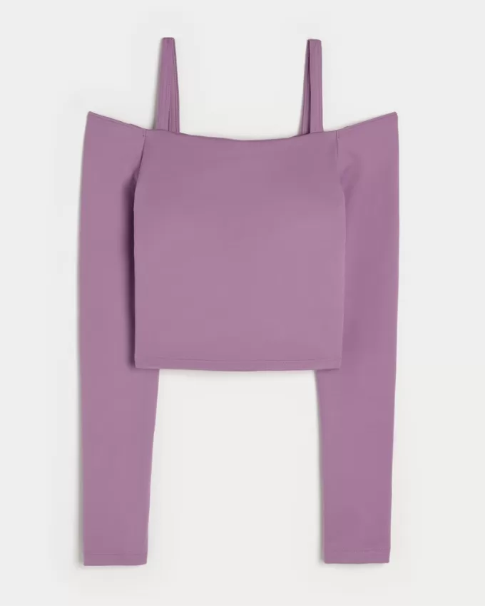 Gilly Hicks Active Recharge Off-the-Shoulder Top,Gilly Hicks Active Recharge Off-the-Shoulder Top Gilly Hicks Active Recharge Off-the-Shoulder Top,Gilly Hicks Active Recharge Off-the-Shoulder Top