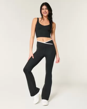 Gilly Hicks Active Recharge Tipped Flare Pants,Gilly Hicks Active Recharge Tipped Flare Pants