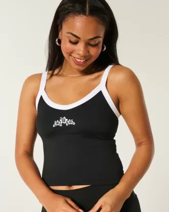 Gilly Hicks Active Recharge Tipped Tank,Gilly Hicks Active Recharge Tipped Tank