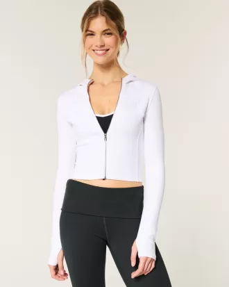 Gilly Hicks Active Recharge Zip-Up Hoodie,Gilly Hicks Active Recharge Zip-Up Hoodie