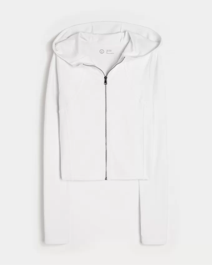 Gilly Hicks Active Recharge Zip-Up Hoodie,Gilly Hicks Active Recharge Zip-Up Hoodie