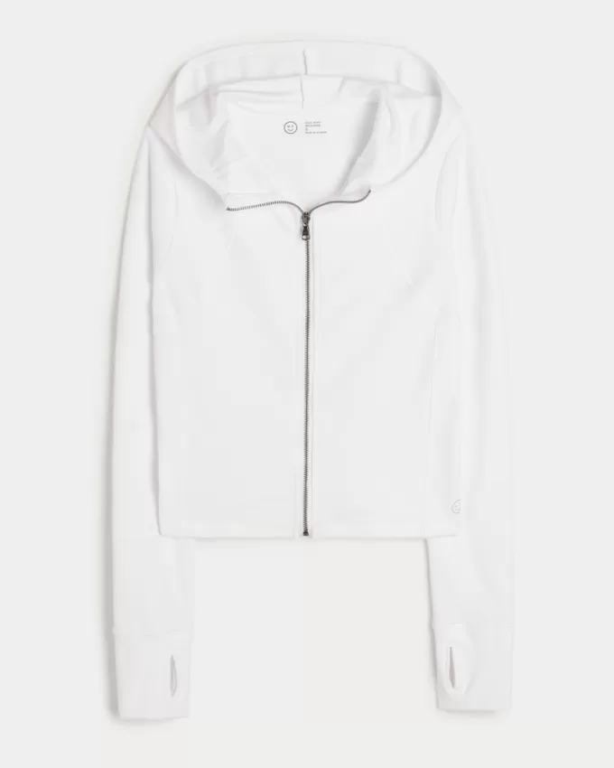 Gilly Hicks Active Recharge Zip-Up Hoodie,Gilly Hicks Active Recharge Zip-Up Hoodie