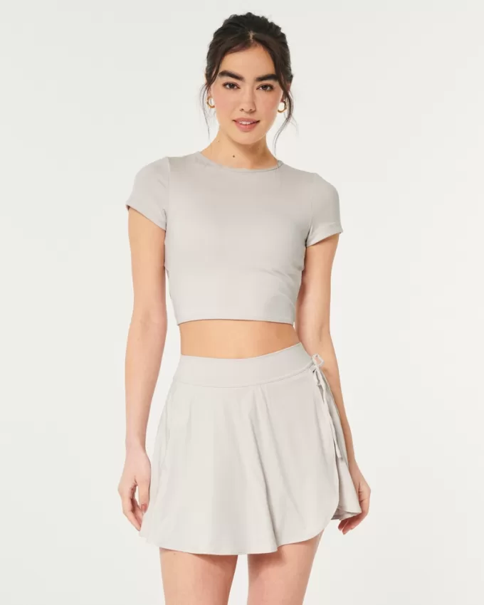 Gilly Hicks Active Tie Flutter Skortie,Gilly Hicks Active Tie Flutter Skortie