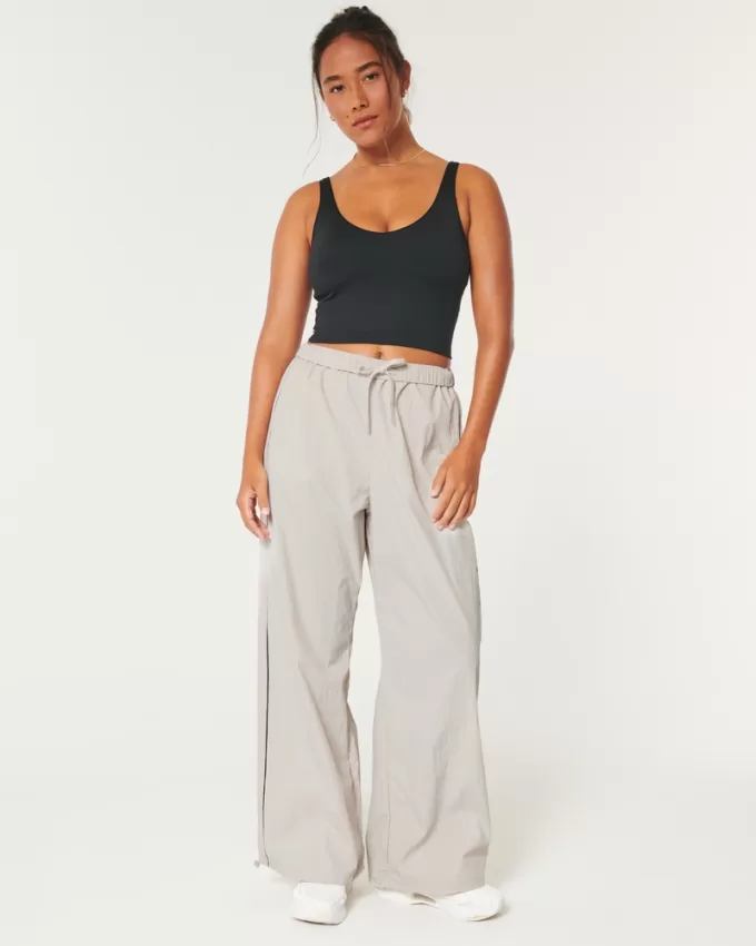 Gilly Hicks Active Tipped Crinkle Parachute Pants,Gilly Hicks Active Tipped Crinkle Parachute Pants