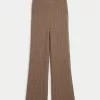 Gilly Hicks Cable-Knit Straight Pants,Gilly Hicks Cable-Knit Straight Pants