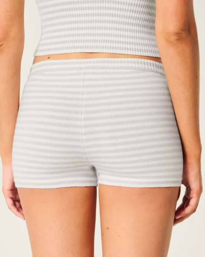 Gilly Hicks Cozy Sweater-Knit Shorts,Gilly Hicks Cozy Sweater-Knit Shorts