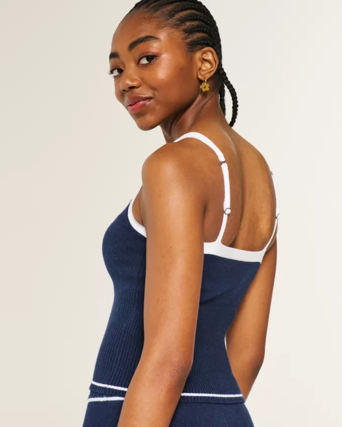 Gilly Hicks Cozy Sweater-Knit Tank,Gilly Hicks Cozy Sweater-Knit Tank