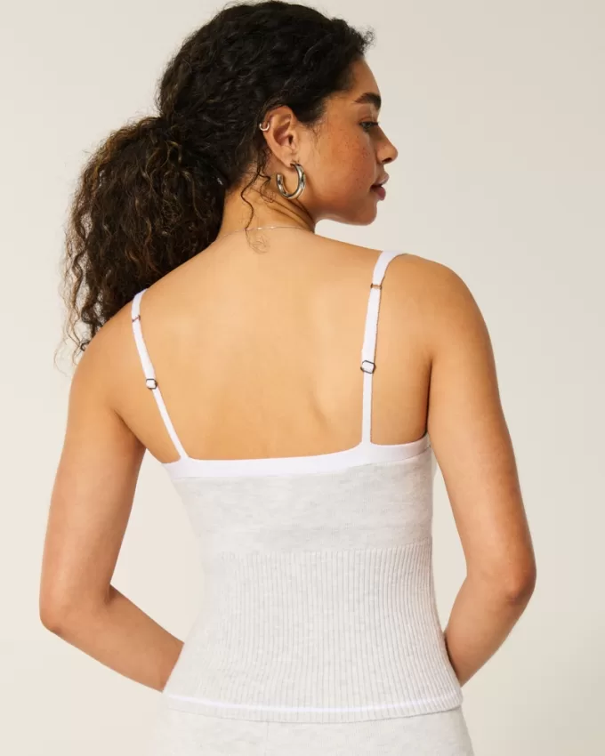 Gilly Hicks Cozy Sweater-Knit Tank,Gilly Hicks Cozy Sweater-Knit Tank