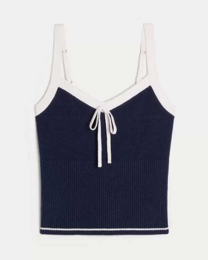 Gilly Hicks Cozy Sweater-Knit Tank,Gilly Hicks Cozy Sweater-Knit Tank