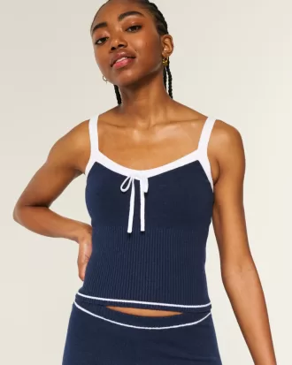 Gilly Hicks Cozy Sweater-Knit Tank,Gilly Hicks Cozy Sweater-Knit Tank