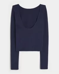 Gilly Hicks Cozy Waffle Boat-Neck Top,Gilly Hicks Cozy Waffle Boat-Neck Top