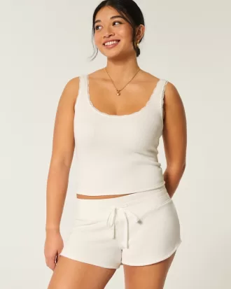 Gilly Hicks Cozy Waffle Shorts,Gilly Hicks Cozy Waffle Shorts