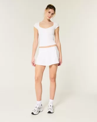 Gilly Hicks Mid-Rise Ballet Wrap Skortie,Gilly Hicks Mid-Rise Ballet Wrap Skortie