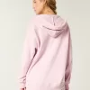 Gilly Hicks Oversized Waffle Zip-Up Hoodie,Gilly Hicks Oversized Waffle Zip-Up Hoodie
