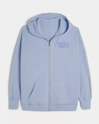 Gilly Hicks Oversized Waffle Zip-Up Hoodie,Gilly Hicks Oversized Waffle Zip-Up Hoodie