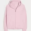 Gilly Hicks Oversized Waffle Zip-Up Hoodie,Gilly Hicks Oversized Waffle Zip-Up Hoodie