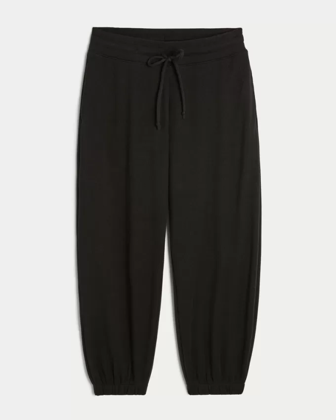 Gilly Hicks Relaxed Waffle Joggers,Gilly Hicks Relaxed Waffle Joggers