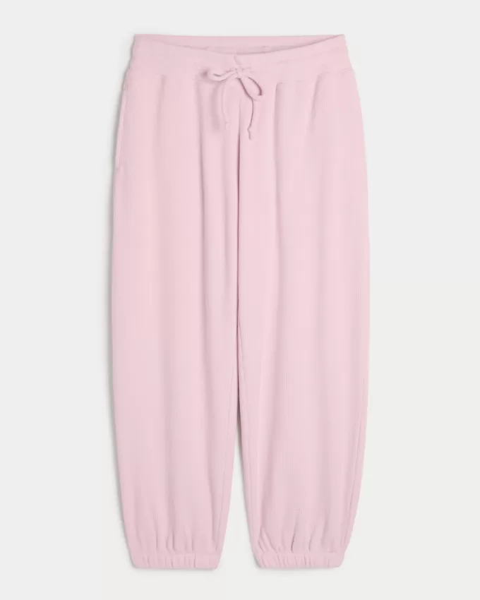 Gilly Hicks Relaxed Waffle Joggers,Gilly Hicks Relaxed Waffle Joggers