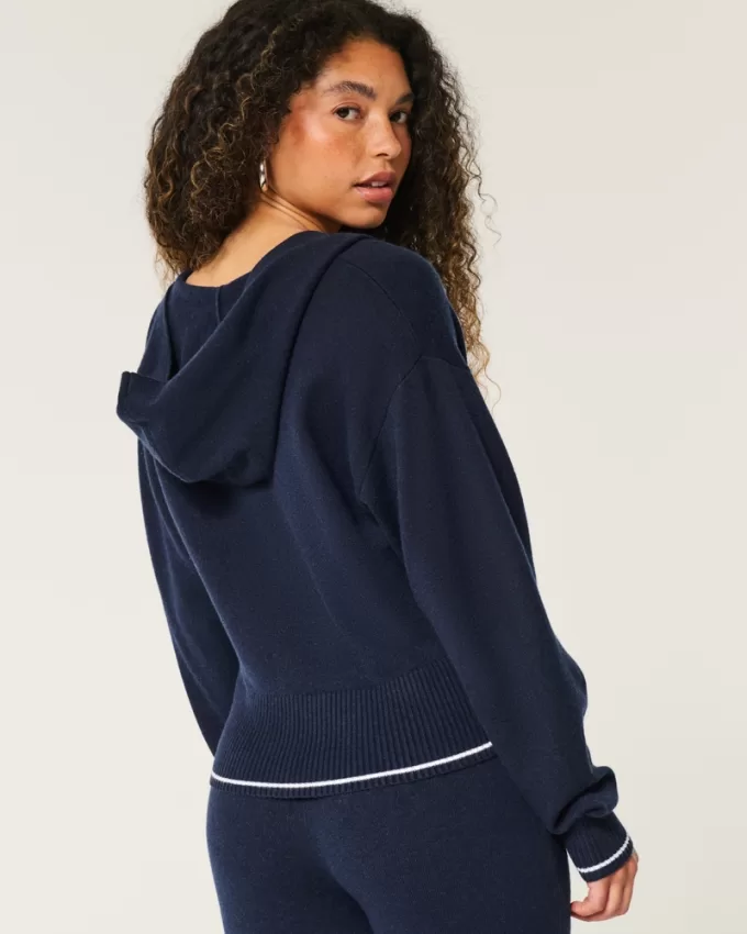 Gilly Hicks Slouchy Hooded Cardigan,Gilly Hicks Slouchy Hooded Cardigan