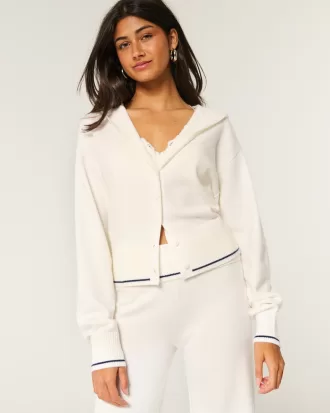 Gilly Hicks Slouchy Hooded Cardigan,Gilly Hicks Slouchy Hooded Cardigan