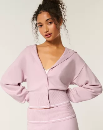 Gilly Hicks Slouchy Hooded Cardigan,Gilly Hicks Slouchy Hooded Cardigan