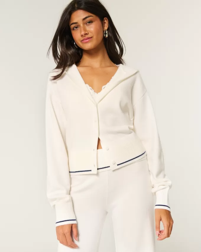 Gilly Hicks Slouchy Hooded Cardigan,Gilly Hicks Slouchy Hooded Cardigan