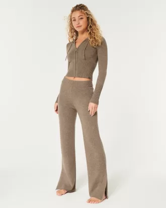 Gilly Hicks Sweater-Knit Pants,Gilly Hicks Sweater-Knit Pants