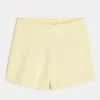 Gilly Hicks Sweater-Knit Shorts,Gilly Hicks Sweater-Knit Shorts