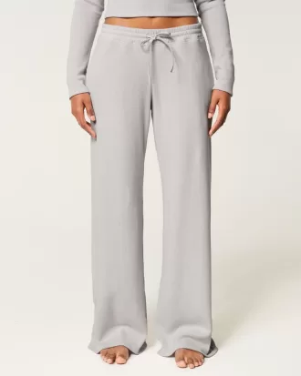 Gilly Hicks Waffle Straight Pants,Gilly Hicks Waffle Straight Pants