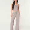 Gilly Hicks Waffle Wide-Leg Pants,Gilly Hicks Waffle Wide-Leg Pants