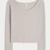 Gilly Hicks Wide V-Neck Top,Gilly Hicks Wide V-Neck Top